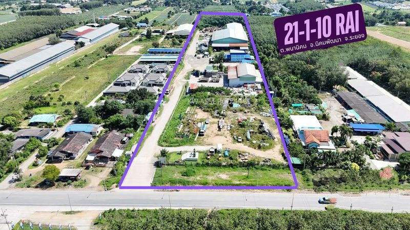 รูป ขายโรงงานพร้อมที่ดิน โซนพนานิคม นิคมพัฒนา จังหวัดระยอง - รูปที่ 1/8