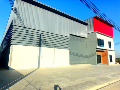 เช่าโรงงาน นิคมอุตสาหกรรมบางปู : 🏭 ให้เช่าโกดัง + สำนักงาน 2 ชั้น — บางพลี สมุทรปราการ