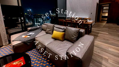 ขายคอนโด : ✨💎ขายคอนโดหรู The Lofts Asoke ชั้นสูงวิวเมือง | MRT เพชรบุรี