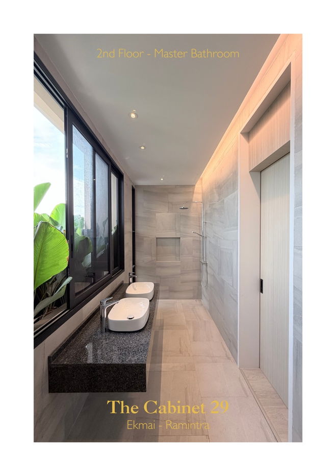 รูป The Cabinet 29 – Exclusive Townhome ขายบ้านใหม่ 3.5 ชั้น ดีไซน์หรูไม่เหมือนใคร มีสวนส่วนตัวรอบบ้าน 🌳  - รูปที่ 20/34