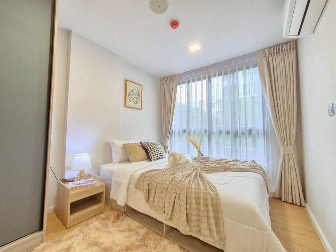 ให้เช่าคอนโดแอทโมซ คาแนล รังสิต ตึกC 28 ตร.ม.เฟอร์ครบ มีเครื่องซักผ้า ใกล้ฟิวเจอร์ พาร์ค (TR1230)