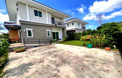 บ้านเดี่ยวให้เช่า : ให้ เช่าบ้านเดี่ยว 2 ชั้น หมู่บ้านนันทิชา 4 ไทรน้อย ไลน์ไอดี ✅ @ibx7531n