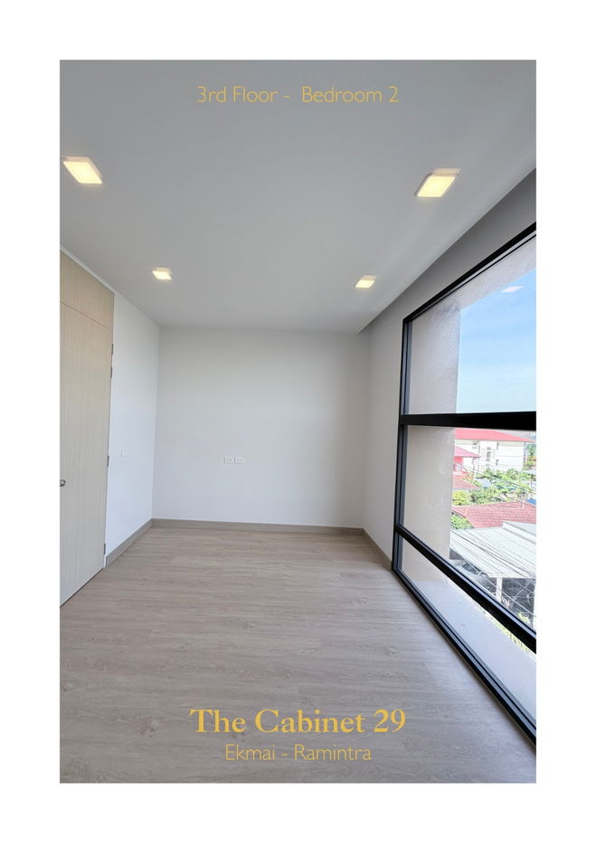 รูป The Cabinet 29 – Exclusive Townhome ขายบ้านใหม่ 3.5 ชั้น ดีไซน์หรูไม่เหมือนใคร มีสวนส่วนตัวรอบบ้าน 🌳  - รูปที่ 25/34