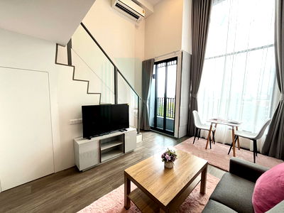 เช่าคอนโด เกษตร-นวมินทร์ : 🎉 ให้เช่าคอนโด โซ ออริจิ้น เกษตร อินเตอร์เชนจ์ อาคาร 1 ชั้น 8 Duplex ขนาด 37 ตรม ใกล้ BTS ม.เกษตร