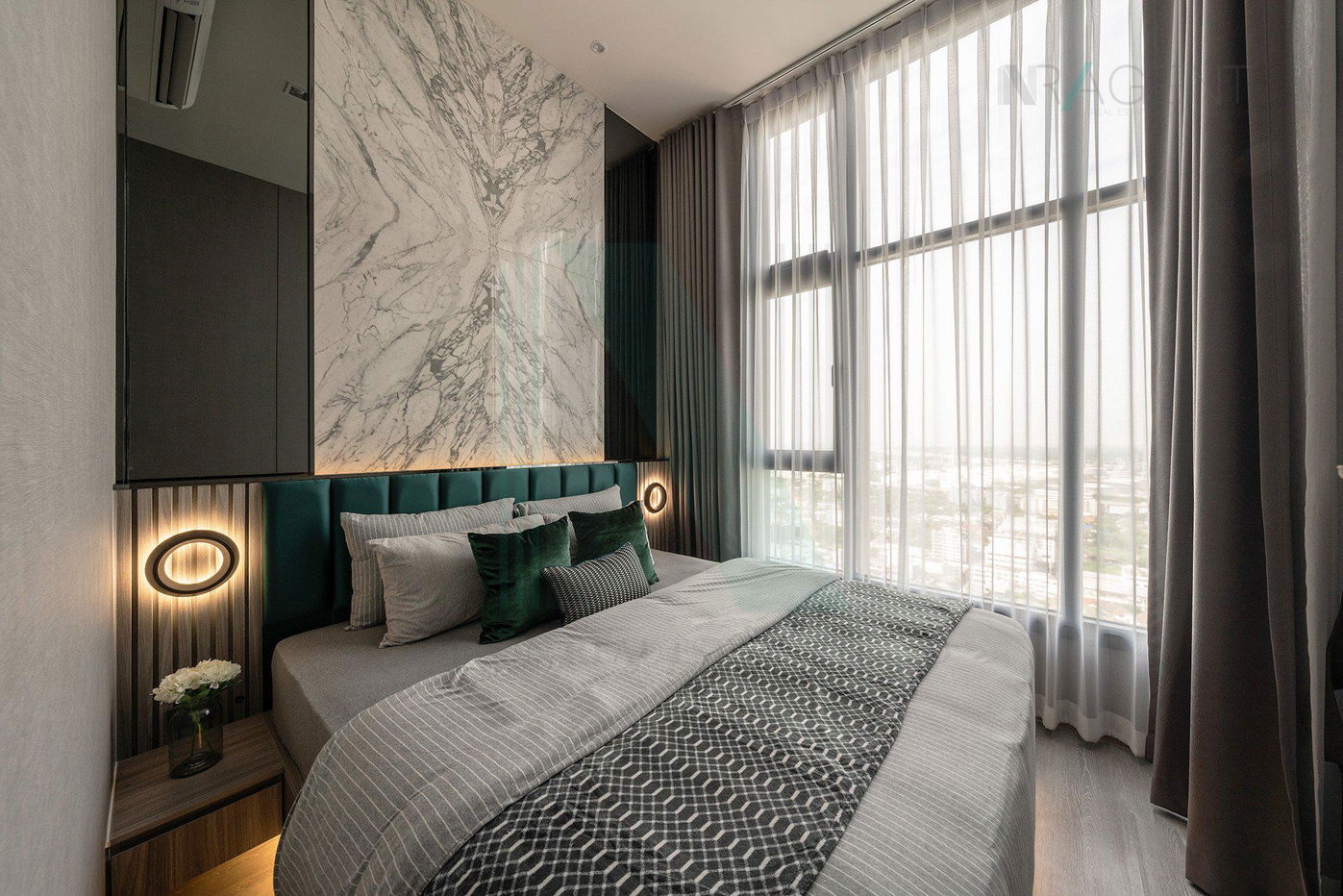 รูป 🔺 ขายคอนโด เดอะ ไลน์ สุขุมวิท 101 อาคาร 1 ชั้น 23 1 ห้องนอน ขนาด 33 ตรม ใกล้ รร.พิพัฒนา - รูปที่ 5/8