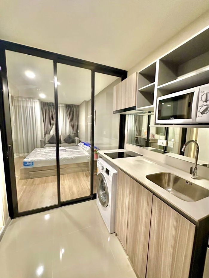 รูป 🔥🔥ดิ ออริจิ้น รามอินทรา 83 สเตชั่น🔥🔥สตูดิโอ มีกระจกกั้นห้องครัว เฟอร์และเครื่องใช้ไฟฟ้าครบ - รูปที่ 5/10