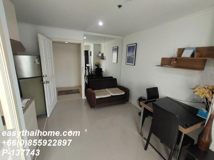 รูป P-137743 ให้เช่า คอนโด ลุมพินี พาร์ค ริเวอร์ไซด์ พระราม 3 Bang Phong Phang, Yan Nawa, Bangkok พร้อมอยู่ ราคาถูก Line Id @easythaihome 085-592-2897 - รูปที่ 5/12