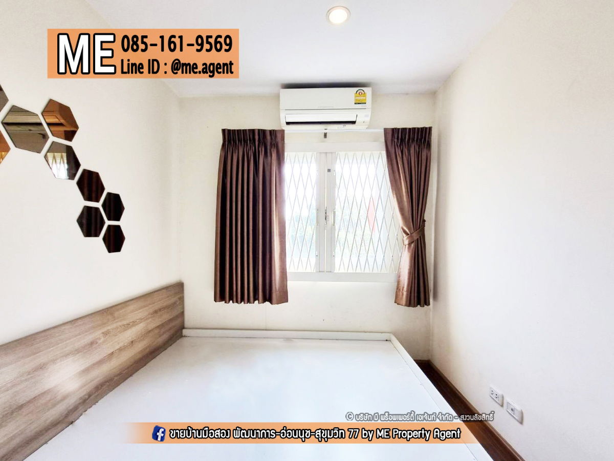 รูป ค่าเช่า ถูกสุดในโครงการ Villette Lite พัฒนาการ 38 พร้อมเฟอร์นิเจอร์ เดินทางสะดวก  ใกล้ BTS อ่อนนุช -  ทองหล่อ โทร 064-954-9619 (RTG19-17) - รูปที่ 7/14