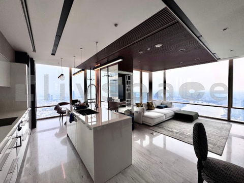 ▚ LE172ツ For Rent: Four Seasons Private Residences Bangkok 2 Bed 119.88 sq.m.! 💎 Stunning River View Pet-Friendly World-Class Residence 300k!