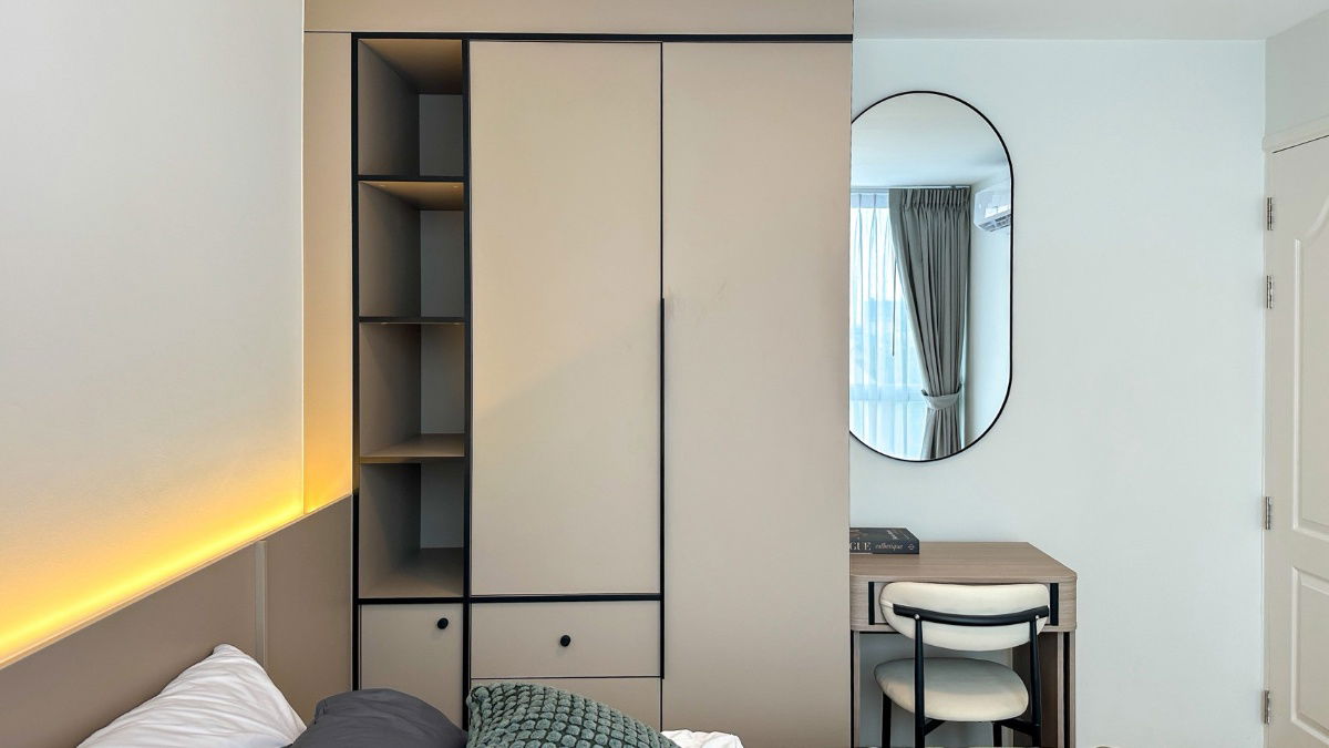 รูป (192AGEV) ให้เช่า ชาโตว์ อินทาวน์ พหลโยธิน11  2นอน 44ตรม. พร้อมอยู่ | คุณอีฟ 094-342-3498 Line ID : @hatcheryAgent - รูปที่ 14/15