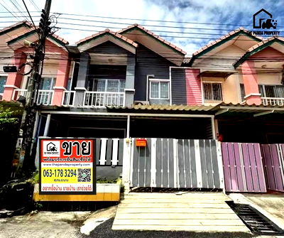 ทาวน์โฮม มาร์เก็ต วิลเลจ สุวรรณภูมิ : ทาวน์เฮ้าส์  หมู่บ้าน มัณฑิรา-คลองขุด 