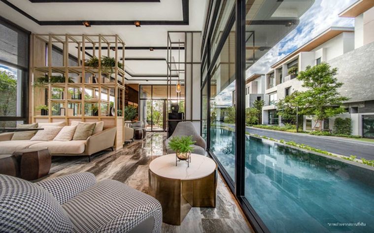 3-bed house for sale, 362 sqm, 75.3 sq wah, THE GENTRY CULTIVAR RAMA 9