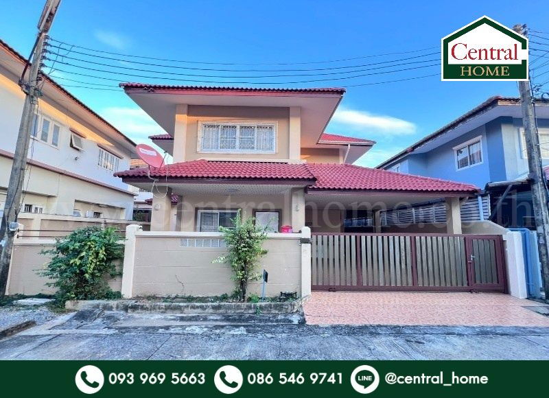 รูป บ้านเดี่ยว ปทุมวดี บางหลวง - ปทุมธานี บ้านสวย หลังริม - รูปที่ 1/15