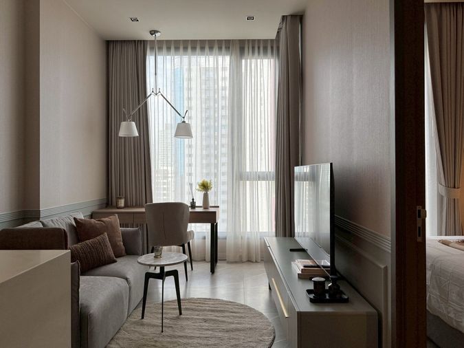 For Rent ✨️: Hyde Heritage Thonglor  (1 bed) 40.30 sq.m. 49,000 THB Tel. 092-423-5675 Cate