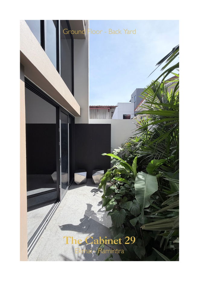 รูป The Cabinet 29 – Exclusive Townhome ขายบ้านใหม่ 3.5 ชั้น ดีไซน์หรูไม่เหมือนใคร มีสวนส่วนตัวรอบบ้าน 🌳  - รูปที่ 9/34
