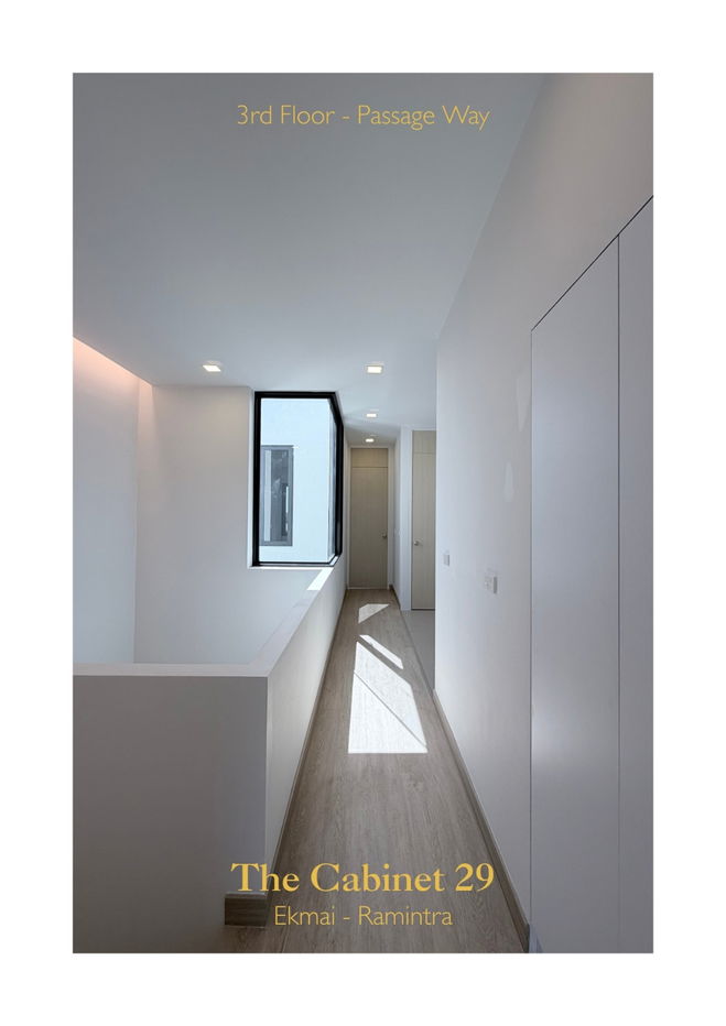 รูป The Cabinet 29 – Exclusive Townhome ขายบ้านใหม่ 3.5 ชั้น ดีไซน์หรูไม่เหมือนใคร มีสวนส่วนตัวรอบบ้าน 🌳  - รูปที่ 22/34