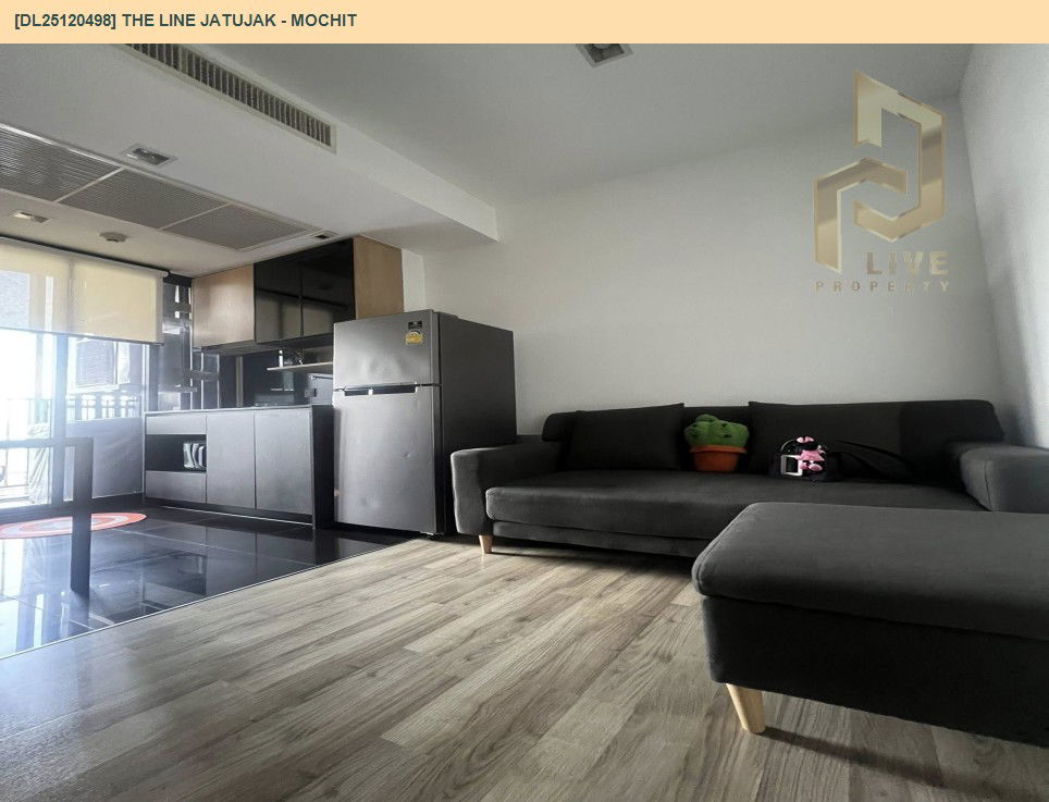 รูป DL25120498 ให้เช่าคอนโด เดอะ ไลน์ จตุจักร - หมอชิต (THE LINE Jatujak - Mochit) ใกล้ BTS สวนจตุจักร พร้อมเข้าอยู่ โทรด่วน 0653619502 LineID @534wlwof - รูปที่ 3/6