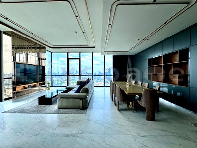 Condos for rent : ▚ LE166ツ For Rent: The Monument Thong Lo 3 Bed 253 sq.m.! 💎 Rare Large Unit Stunning City View in the Heart of Thong Lo 380k!