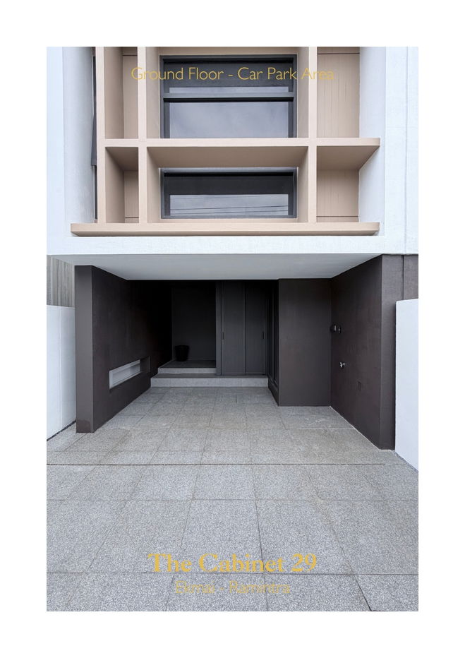 รูป The Cabinet 29 – Exclusive Townhome ขายบ้านใหม่ 3.5 ชั้น ดีไซน์หรูไม่เหมือนใคร มีสวนส่วนตัวรอบบ้าน 🌳  - รูปที่ 6/34