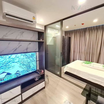 📌 For Rent Condo THE POLITAN AQUA Building 1, Floor 44,1 bed room, Room size 25.00 sqm