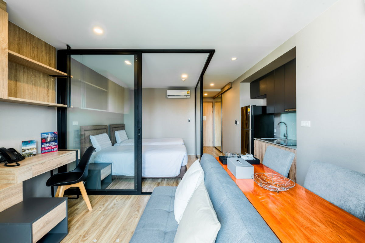 รูป  ❤️🤍💙(For Rent ) Blossom Condo Sathorn Charoenrat 🚝BTS Surasak - รูปที่ 4/5