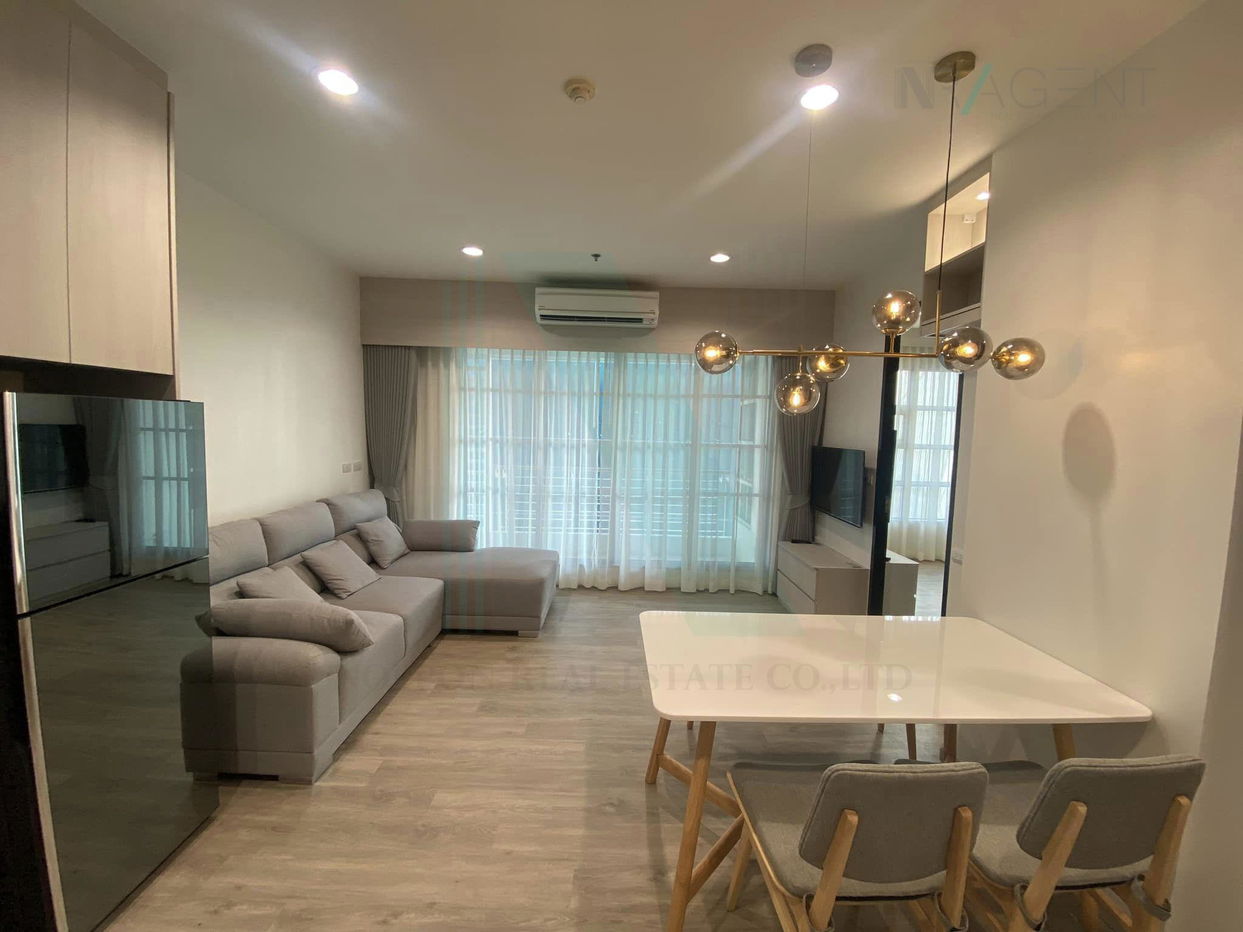 รูป 🔺 ให้เช่าคอนโด บ้านกลางกรุง สยาม - ปทุมวัน อาคาร A ชั้น 25 1 ห้องนอน ขนาด 55.00 ตรม ใกล้ Co-Co Walk Plaza - รูปที่ 2/8