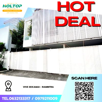 เช่าบ้านเดี่ยว เขตบึงกุ่ม : #Z3694💥 161268 🔥ให้เช่าบ้าน VIVE Ekkamai - Ramintra 