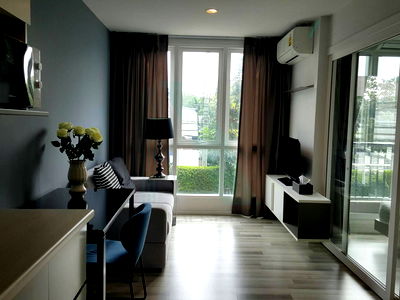 Condos for rent Prawet : For Rent Condo THE KEY UDOMSUK Building 1, Floor 2,1 bed room, Room size 28.00 sqm