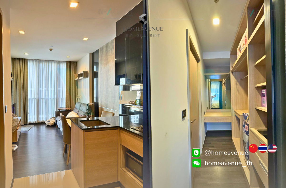 รูป 💡หาห้องเช่า ต้องที่HomeAvenue | THE LINE Asok-Ratchada ✨ 1Bed ‼️🚇 ใกล้MRT พระราม 9💥 พร้อมเข้าอยู่ 📲 Line: @homeavenue ⭐HA-1943 - รูปที่ 2/6