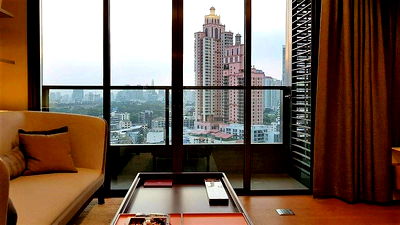 Condos for sale : For sale 💎 Luxury condo The Lumpini 24, fully furnished, prime location | near BTS Phrom Phong.