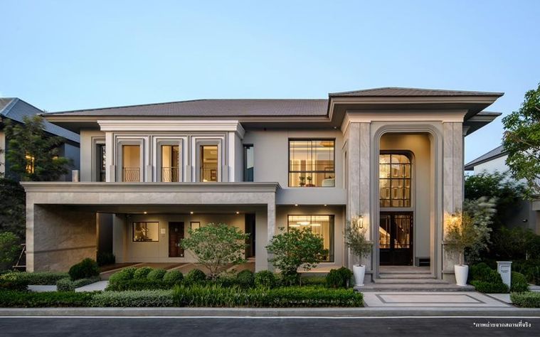 4-bed house for sale, 510 sqm, 100 sq wah, Grand Bangkok Boulevard State Bangna