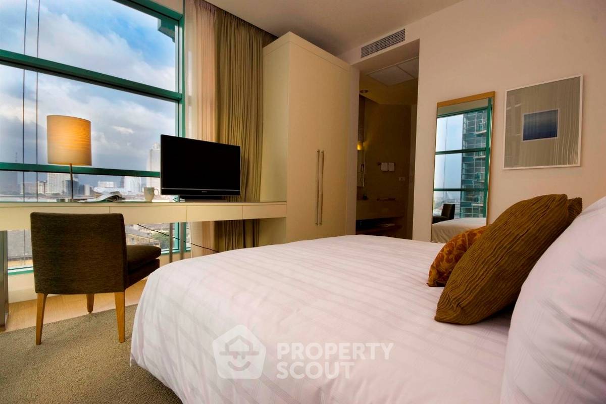 picture 1-BR Condo at Chatrium Riverside Condominium near BTS Saphan Taksin (ID 511650) - 6/16