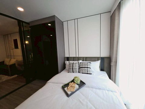 ดิ ออริจิ้น ลาดพร้าว 15  ห้องสวยพร้อมอยู่ (1 ห้องนอน 1 ห้องน้ำ) 27 ตรม. เช่า 15k/เดือน ▫️สนใจเช่าติดต่อ @sanhaproperty📲095-6922871 รหัส CR0317AG