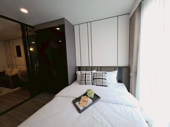 ดิ ออริจิ้น ลาดพร้าว 15  ห้องสวยพร้อมอยู่ (1 ห้องนอน 1 ห้องน้ำ) 27 ตรม. เช่า 15k/เดือน ▫️สนใจเช่าติดต่อ @sanhaproperty📲095-6922871 รหัส CR0317AG