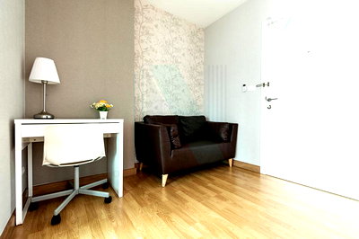 Condos for rent Kluai Nam Thai : For rent Aspire Rama 4 1 bedroom 5th floor Building N near BTS Ekkamai