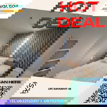 #Z3715💥 171268 🔥ให้เช่าคอนโด Life Sukhumvit 48