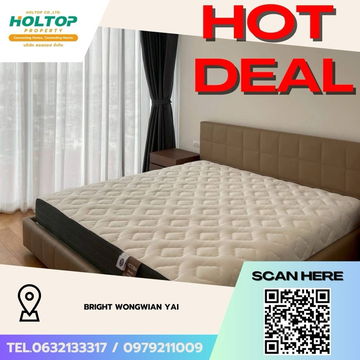 #Z3696💥 171268 🔥ให้เช่าคอนโด Bright Wongwian Yai