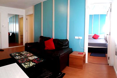 เช่าคอนโด สนามบินสุวรรณภูมิ : ให้เช่า ลุมพินี ร่มเกล้า–สุวรรณภูมิ 2 นอน ชั้น7 อาคารA3 ใกล้ Airport Link ลาดกระบัง