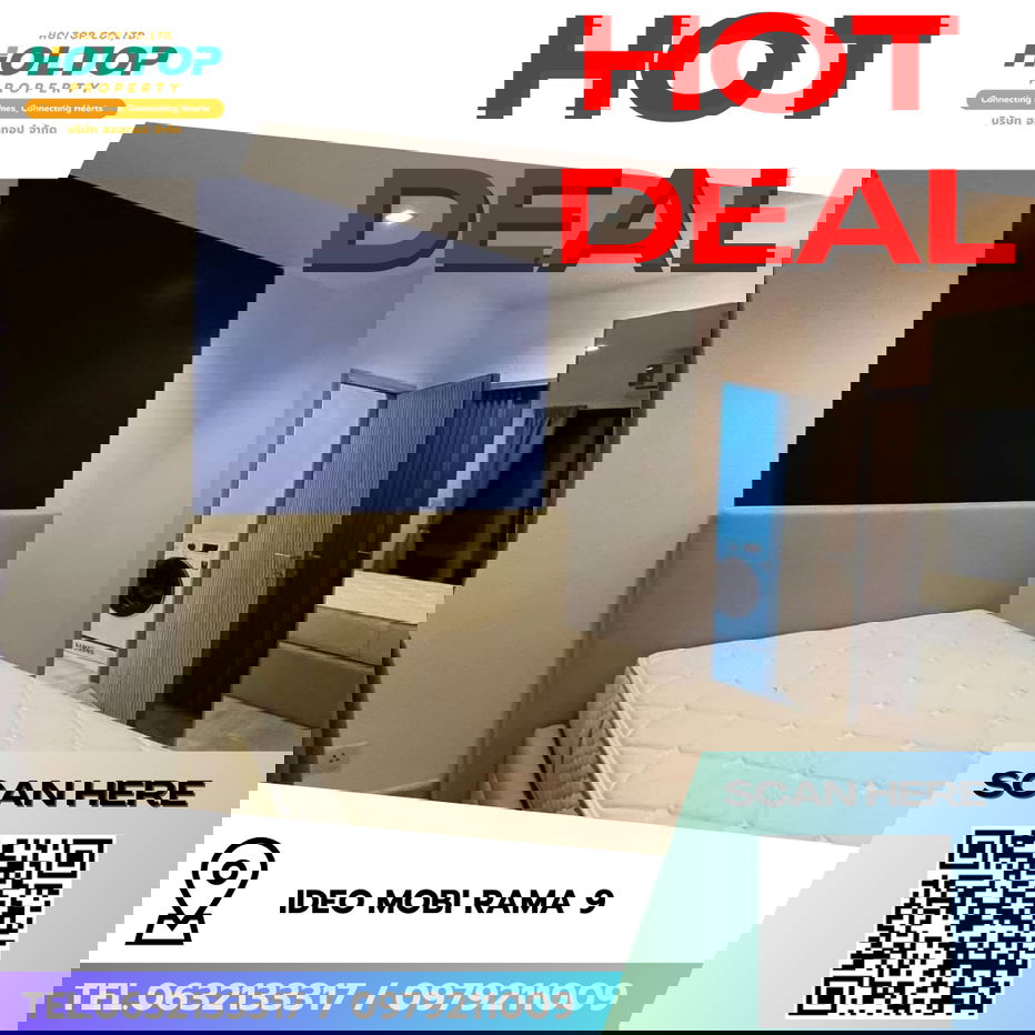 รูป #R8304 🎉 181268 ให้เช่าคอนโด Ideo Mobi Rama 9 - รูปที่ 1/13