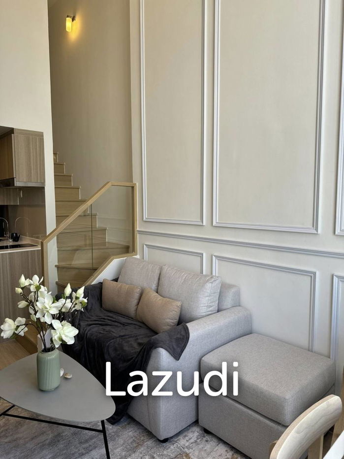 รูป 48 sqm loft 2 bedroom condo at Life Rama 4 Asoke Khlong Toei - รูปที่ 7/17