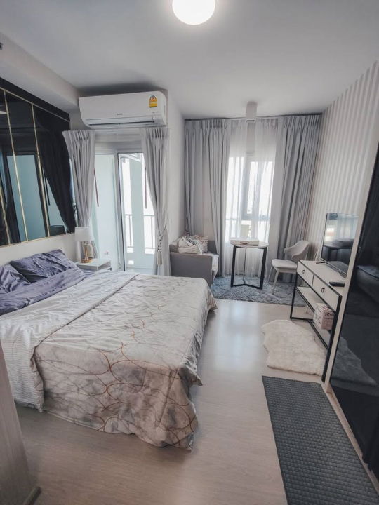 รูป ให้เช่า แชปเตอร์ วัน ชายน์ บางโพ มีเฟอร์นิเจอร์+เครื่องใช้ไฟฟ้าครบ - รูปที่ 2/6