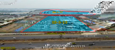 ขายที่ดิน 121 ไร่ ติดถนนพระราม 2 ขาออก กม.60 หน้ากว้างถึงใจ 155 เมตร ราคาสุดพิเศษเพียง 6,250/ตารางวา - ขายที่ดินสมุทรสงคราม - KK1011S