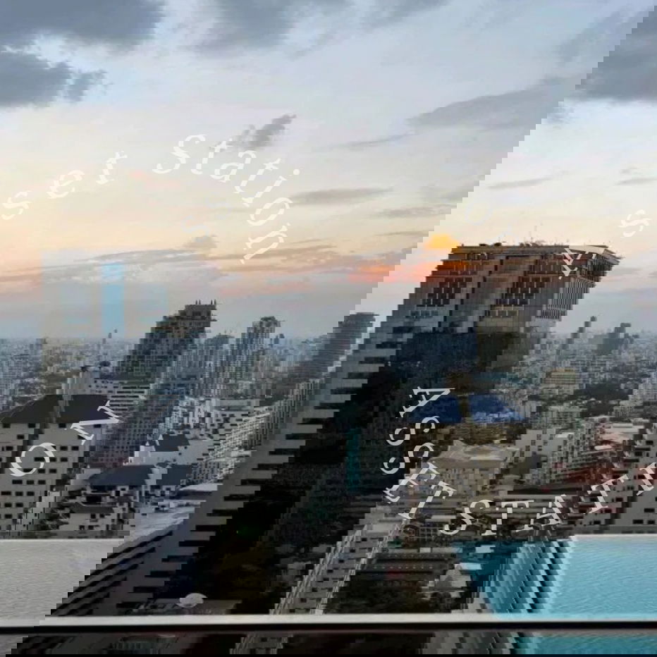 รูป ขายด่วน 💎THE ESSE ASOKE คอนโดหรู 2 ห้องนอน ชั้นสูงวิวเมือง | BTS อโศก - รูปที่ 8/9