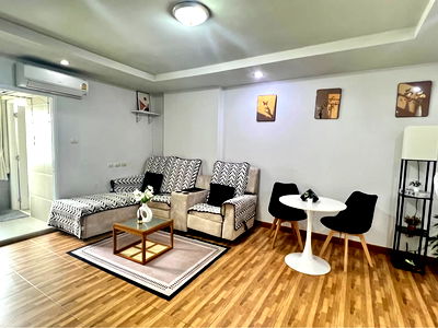 เช่าคอนโด MRT ห้วยขวาง : 🤝🏻RB22353 ให้เช่าถูกมาก👍แฮปปี้ คอนโด รัชดา 18✅แอดไลน์ @mproperty( มี @ ด้วย) แอดมินตอบไว