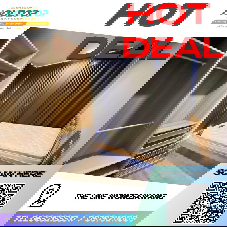 รูป #R8293 🎉 181268 ให้เช่าคอนโด THE LINE Wongsawang  - รูปที่ 1/11