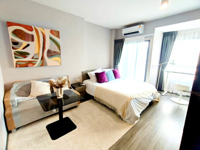 Condos for rent : Ideo Chula - Samyan【𝐑𝐄𝐍𝐓】🔥Studio room, chicly decorated, 24 hour fitness, near Samyan MRT🔥 Contact Line ID: @hacondo