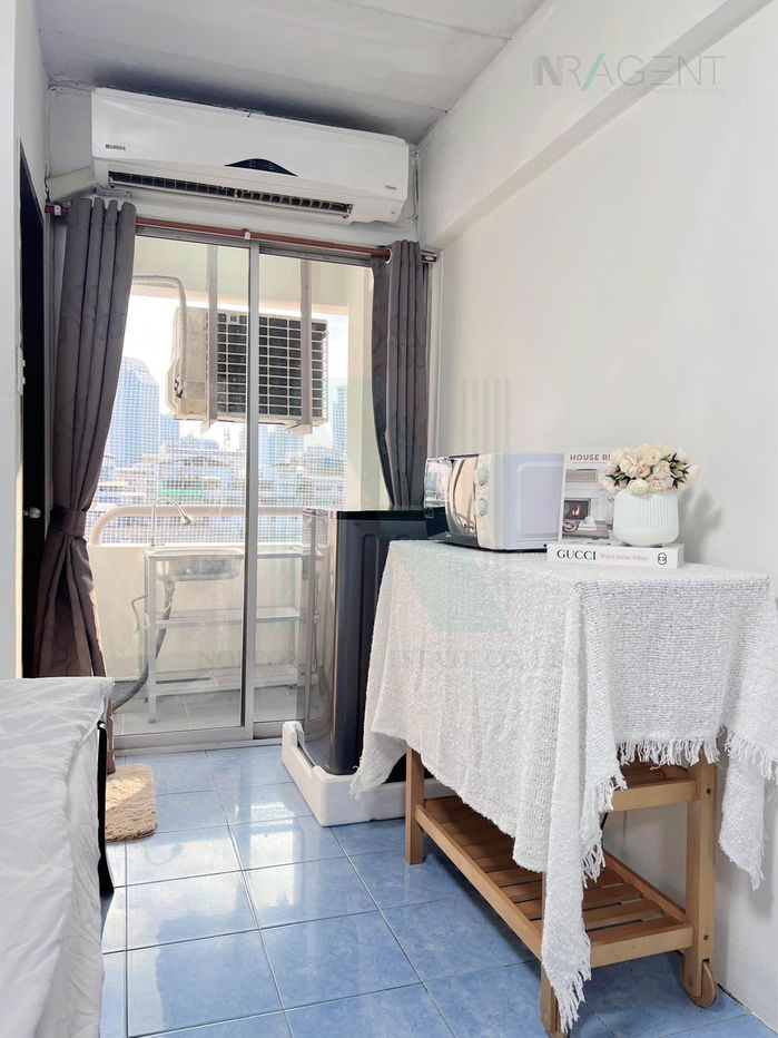 รูป ให้เช่าคอนโด รัชดา ซิตี้ คอนโด อาคาร RD ชั้น 5 สตูดิโอ ขนาด 32 ตรม ใกล้ โรงเรียนอนุบาลเอกลักษณ์ - รูปที่ 8/8