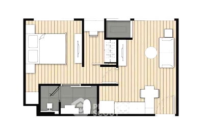 คอนโดให้เช่า : คอนโด 1-ห้องนอน ที่ ไอดีโอ โมบิ สุขุมวิท 40 ใกล้ BTS เอกมัย (ID 2356280)