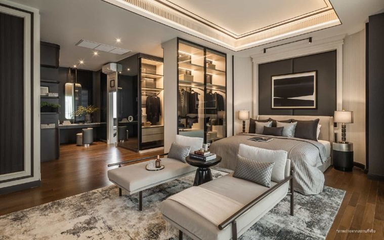5-bed house for sale, 604 sqm, 141.8 sq wah, Grand Bangkok Boulevard Ratchaphruek - Pinklao