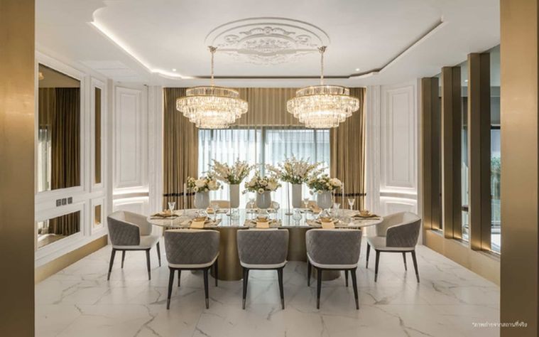 5-bed house for sale, 604 sqm, 141.8 sq wah, Grand Bangkok Boulevard Ratchaphruek - Pinklao
